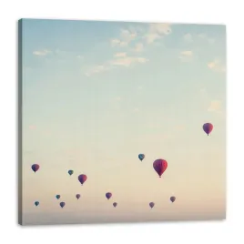 obraz-na-plotnie-mlodziezowe-balony-niebo-40x40