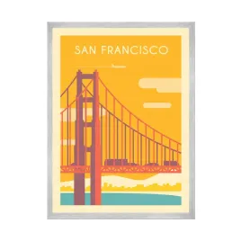 plakat-panstwa-san-francisco-stany-zjednoczone-24x30-cm-ramka-srebrna
