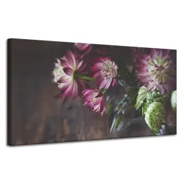 obraz-na-plotnie-botanika-kwiaty-w-wazonie-120x60-bukiet-kwiatow-flora