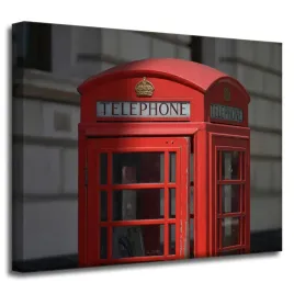 obraz-na-plotnie-budka-telefoniczna-londyn-50x40-wielka-brytania-europa