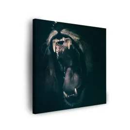 obraz-na-plotnie-zwierzeta-paszcza-lwa-60x60-cm