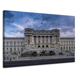obraz-na-plotnie-architektura-kongres-120x80-cm-stany-zjednoczone-usa-widok