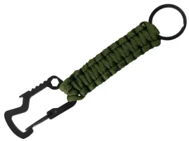 linka-paracord-karabinczyk-karabinek-dominator-brelok-olive