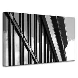 obraz-na-plotnie-czarno-biale-budownictwo-80x50-cm-architektura-okna-szary