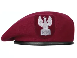 beret-wojskowy-klasa-mundurowa-z-orlem-polski-wojskowy-welniany-bordowy-59