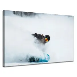 obraz-na-plotnie-snowboard-snieg-zima-sport-hobby-pasja-120x80