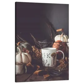 obraz-na-plotnie-dynie-retro-vintage-jesien-80x120