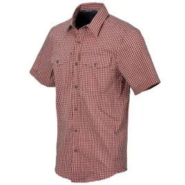 koszula-meska-krotki-rekaw-w-krate-covert-short-helikon-dirt-red