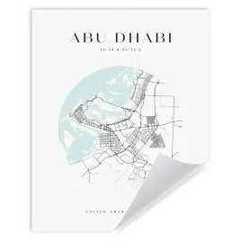 plakat-mapa-miasta-zjednoczone-emiraty-arabskie-abu-dhabi-kolo-24x30-cm
