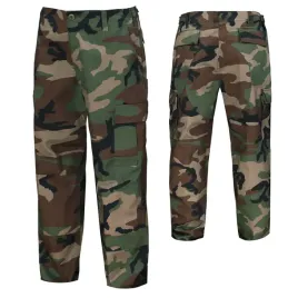 spodnie-chlopiece-bojowki-wojskowe-mil-tec-us-bdu-dzieciece-woodland-xl