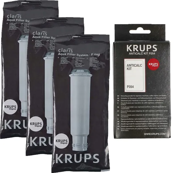3x Filtr Odkamieniacz do ekspresu Krups EA8908 EA873810 EA875U10 EA8901