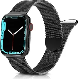 pasek-do-zegarka-apple-watch-1-2-3-4-5-6-7-8-9-se-38-40-41mm-czarny-stal