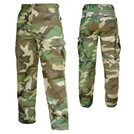 spodnie-bojowki-wojskowe-taktyczne-mil-tec-us-ranger-bdu-woodland-7xl