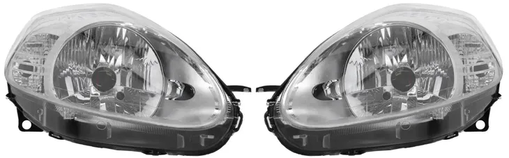 REFLEKTOR LAMPA PRZÓD FIAT GRANDE PUNTO 199 2005- DEPO H4 LEWY + PRAWY KPL