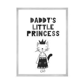 plakat-dzieciece-little-princes-24x30-rama-srebrna