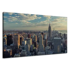 obraz-na-plotnie-architektura-manhattan-120x70-cm-usa-stany-zjednoczone