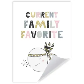 plakat-dzieciece-current-family-favourite-21x297