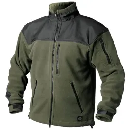 bluza-meska-polar-helikon-classic-army-fleece-olive-green-czarny