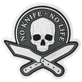 naklejka-czaszka-noze-no-knife-no-life-m-tac-odblaskowa