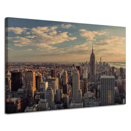 obraz-na-plotnie-architektura-manhattan-120x80-cm-stany-zjednoczone-usa