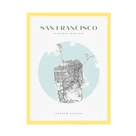 plakat-mapa-miasta-san-francisco-usa-kolo-24x30-cm-ramka-zolta