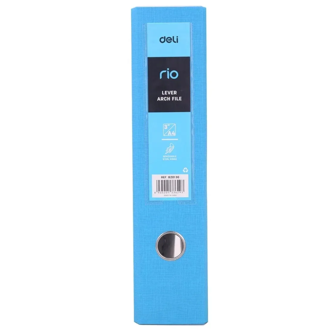 segregator-a4-76mm-rio-niebieski-b20130-deli