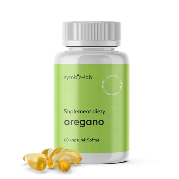Olejek Oregano w Kapsułkach 500mg 90% Karwakrolu Grzybica Bakterie Wirusy