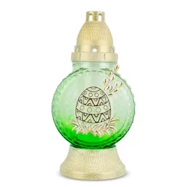 znicz-wielkanocny-pisanka-25-cm-zielony-dp753-szklany-swiateczny-z-wkladem