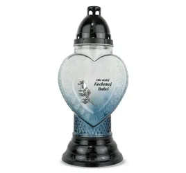 znicz-dla-babci-38-cm-grafit-dp739-znicz-serce-z-dedykacja-babcia-z-wkladem