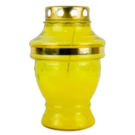 znicz-zalewany-18-cm-zolty-dp26sl-szklany-znicz-zalewany-z-kapturkiem