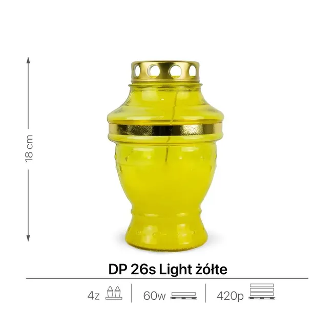 znicz-zalewany-18-cm-zolty-dp26sl-szklany-znicz-zalewany-z-kapturkiem-typ-parafinowy