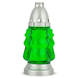 znicz-choinka-mini-dp254-zielony-20-cm-znicz-szklany-z-wkladem-wymiennym