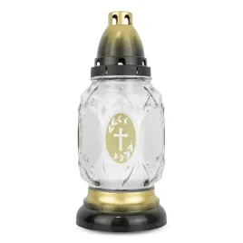 znicz-szklany-26-cm-bialy-dp736-znicz-na-grob-z-krzyzem-i-wkladem