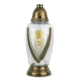 znicz-szklany-roza-32-cm-zloty-dp720-z-wkladem-wymiennym