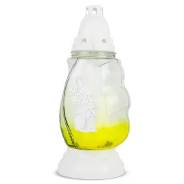 znicz-wielkanocny-zajac-28-cm-zolty-dp755-znicz-swiateczny-z-wkladem