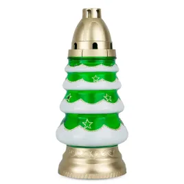 znicz-choinka-25-cm-zielony-dp97m-delux-znicz-szklany-z-wkladem-wymiennym