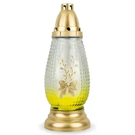 znicz-wielkanocny-jajko-29-cm-kokardka-dp627-gold-znicz-z-wkladem-wymiennym