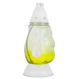 znicz-wielkanocny-zajac-28-cm-zolty-dp755-znicz-swiateczny-z-wkladem