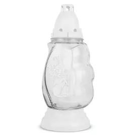 znicz-wielkanocny-zajac-28-cm-bialy-dp755-znicz-swiateczny-z-wkladem