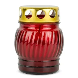 znicz-szklany-zalewany-10-cm-czerwony-dp67-znicz-z-metalowym-kapturkiem