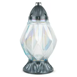 znicz-ekskluzywny-35-cm-srebrny-dp729-duzy-szklany-z-wkladem-wymiennym