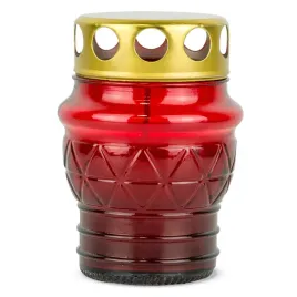 znicz-szklany-zalewany-10-cm-czerwony-dp64-znicz-z-metalowym-kapturkiem
