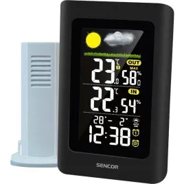 stacja-pogody-meteorologiczna-sencor-4270-zegar-budzik-czujniki-termometr