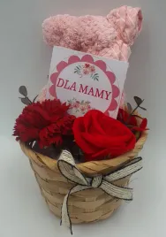 mis-z-recznika-frotte-kwiaty-w-koszyczku-dla-wspanialej-mamy