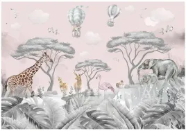 fototapeta-dla-dzieci-safari-zwierzeta-tapeta-do-pokoju-dzieciecego-300x210