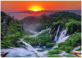 fototapeta-wodospad-3d-slonce-widok-salon-sypialnia-tapeta-scienna-250x175