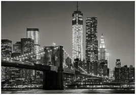 fototapeta-miasto-noca-czarno-biale-most-do-sypialni-salonu-tapeta-350x250