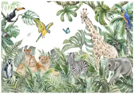 fototapeta-dla-dzieci-las-zwierzeta-dzungla-safari-tapeta-dziecieca-350x250