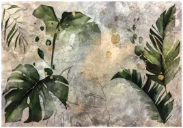 fototapeta-liscie-monstera-beton-natura-do-sypialni-salonu-tapeta-300x210