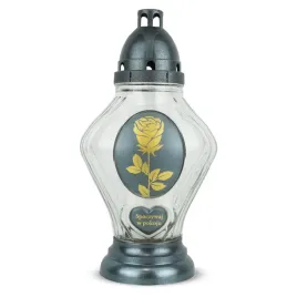 znicz-z-roza-32-cm-srebrny-dp732-spoczywaj-znicz-z-wkladem-wymiennym